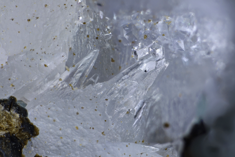 Phillipsite-K, Calcite, Moeraki Point, New Zealand
